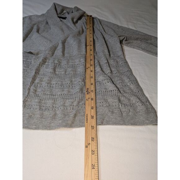 Banana Republic Cardigan Womens Small Gray Long Sleeve Open Sweater‎ - Picture 8 of 10